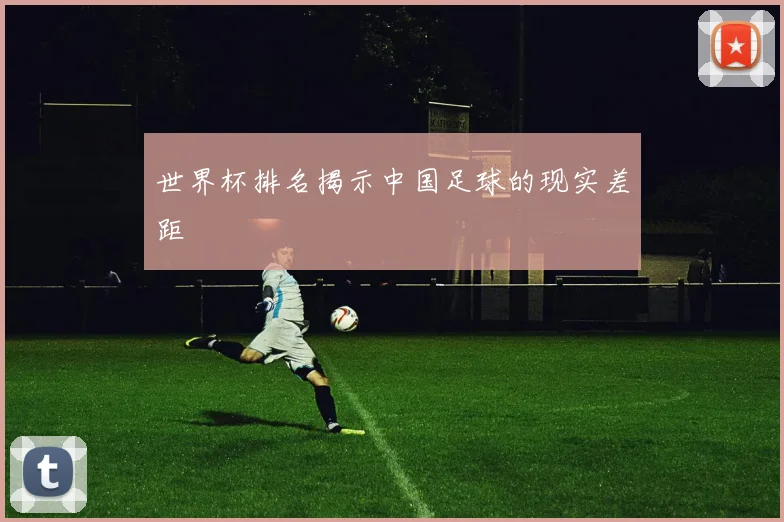 世界杯排名揭示中国足球的现实差距